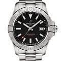 Breitling Breitling Avenger Automatic 42 A17328101B1A1  A17328101B1A1 механические мужские часы зеленый циферблат, браслет нержавеющая сталь — вид спереди