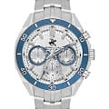 Beverly Hills Polo Club Beverly Hills Polo Club Quartz BP3599X.360  BP3599X.360 кварцевые мужские часы серебристый циферблат, браслет нержавеющая сталь — вид спереди