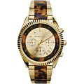 Michael Kors Michael Kors Portia MK5963  MK5963 кварцевые женские часы желтый циферблат, браслет  — вид спереди