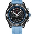 Breitling Breitling Endurance Pro 38 X83310281B1S1  X83310281B1S1 кварцевые женские часы черный циферблат, браслет каучук — вид спереди