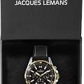 Jacques Lemans Jacques Lemans Sport 1-2091D,  австрия мужские часы на браслете кожаный боковой вид