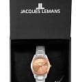 Jacques Lemans Jacques Lemans Classic 1-1878F,  австрия женские часы на браслете нержавеющая сталь боковой вид