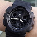 Оригинальные часы Casio Casio G-Shock GA-100-1A1DR (GA-100-1A1) электронные калибр механизма  общий вид