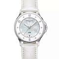 Certina Certina DS-6 Lady C039.251.16.116.00  C0392511611600 кварцевые женские часы  белый циферблат, браслет кожаный — вид спереди