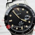 Fossil Fossil Blue FS5952 мужские часы черный циферблат на запястье
