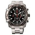 Orient Orient TD10002B (FTD10002B)  FTD10002B кварцевые мужские часы черный циферблат, браслет 18-каратное желтое золото — вид спереди