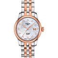 Tissot Tissot Le Locle Automatic Lady T006.207.22.116.00 Le Locle Automatic T0062072211600 механические женские часы перламутровый циферблат, браслет сталь c pvd покрытием — вид спереди