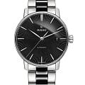 Rado Rado Coupole Classic Automatic R22860152 Classic R22860152 механические мужские часы черный циферблат, браслет сталь + керамические вставки — вид спереди