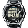 Casio Casio Radio Controlled WV-200RD-1A  WV-200RD-1AEF электронные мужские часы черный циферблат, браслет полимер — вид спереди