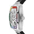 Philipp Plein Philipp Plein The Skeleton PWBAA1423, the skeleton германия мужские часы на браслете силикон боковой вид