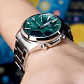 Casio Casio Edifice EFV-C120D-3A , edifice япония мужские часы на браслете нержавеющая сталь боковой вид