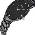 Rado Rado True Thinline Diamonds R27741712 кварцевые мужские часы часы крупный план черный циферблата