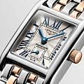 Longines Longines DolceVita L5.200.5.71.7, dolcevita швейцария женские часы на браслете нержавеющая сталь и 18 каратное розовое золото боковой вид