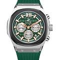 Beverly Hills Polo Club Beverly Hills Polo Club BP3785X.067  BP3785X.067 кварцевые мужские часы зеленый циферблат, браслет каучук — вид спереди
