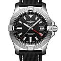 Breitling Breitling Avenger Automatic GMT 43 A32397101B1X2  A32397101B1X2 механические мужские часы черный циферблат, браслет кожаный — вид спереди