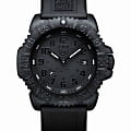 Luminox Luminox Evo Seal Blackout XS.3051.BO  XS.3051.BO кварцевые мужские часы черный циферблат, браслет резина — вид спереди