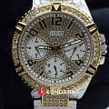 Guess Guess Lady Frontier W1156L5 кварцевые женские часы часы крупный план серебристый циферблата