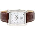 Orient Orient ESAE00BW (FESAE00BW), classic automatic япония мужские часы на браслете кожа + текстиль боковой вид
