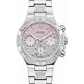 Guess Guess Trend Harlow GW0950L1  GW0950L1 кварцевые женские часы серебристый циферблат, браслет нержавеющая сталь — вид спереди