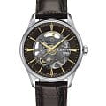 Certina Certina DS-1 Skeleton C029.907.16.081.00 DS 1 C0299071608100 механические мужские часы коричневый циферблат, браслет кожаный — вид спереди