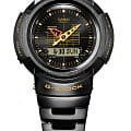 Casio Casio G-Shock AWM-500GC-1AJR электронные мужские часы часы крупный план черный циферблата