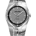 Jacques Lemans Jacques Lemans 1-2179A  1-2179A кварцевые женские часы серый циферблат, браслет нержавеющая сталь — вид спереди
