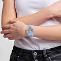Swatch Swatch New Gent SUOK156 мужские часы прозрачный циферблат на запястье