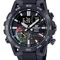 Casio Casio Edifice ECB-40MP-1ADF (ECB-40MP-1A) ECB ECB-40MP-1A кварцевые мужские часы цветной циферблат, браслет пластик — вид спереди