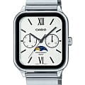Casio Casio Collection MTP-M305D-7A2  MTP-M305D-7A2 кварцевые мужские часы белый циферблат, браслет нержавеющая сталь — вид спереди