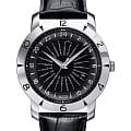 Tissot Tissot Automatic 160th Anniversary COSC T078.641.16.057.00  T0786411605700 механические мужские часы черный циферблат, браслет кожаный — вид спереди