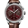 Breitling Breitling Premier B09 Chronograph 40 AB0930D41K1P1  AB0930D41K1P1 механические мужские часы красный циферблат, браслет кожаный — вид спереди