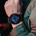 Casio Casio G-Shock GA-100RGB-1ADR (GA-100RGB-1A) GA-100, наручные мужские часы фото под углом