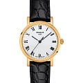 Tissot Tissot Everytime Small T109.210.36.033.00 Everytime T1092103603300 кварцевые женские часы  белый циферблат, браслет кожаный — вид спереди