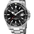 Jaguar Jaguar Automatic Diver J886/3  J886/3 механические мужские часы  черный циферблат, браслет нержавеющая сталь — вид спереди