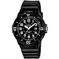 Casio Casio Collection LRW-200H-1BVDF (LRW-200H-1B)  LRW-200H-1B кварцевые женские часы черный циферблат, браслет пластик — вид спереди