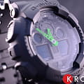 Casio Casio G-Shock GA-100C-1A3 япония наручные мужские часы заводная головка с логотипом Casio