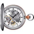 Tissot Tissot Bridgeport Mechanical Skeleton T859.405.29.273.00 Bridgeport T8594052927300 с ручным заводом мужские часы  белый циферблат, браслет не выбрано — вид спереди