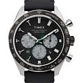 Timex Timex Waterbury Chronograph TW2V42500  TW2V42500 кварцевые мужские часы черный циферблат, браслет кожаный — вид спереди