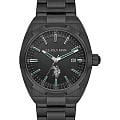 U.S. Polo Assn. U.S. Polo Assn. Fundamental USPA1090-03  USPA1090-03 кварцевые мужские часы черный циферблат, браслет нержавеющая сталь с pvd-покрытием — вид спереди