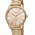 Just Cavalli Just Cavalli Regali JC1L176M0075_SET  JC1L176M0075_SET кварцевые женские часы золотой циферблат, браслет нержавеющая сталь с pvd-покрытием — вид спереди