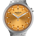 Swatch Swatch Big Bold Irony Standard SB07S103G  SB07S103G кварцевые мужские часы оранжевый циферблат, браслет нержавеющая сталь — вид спереди