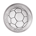 Tissot Tissot Quickste Chronograph Football T095.449.37.057.00 t-sport швейцарские мужские часы на браслете кожаный боковой вид