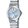 Casio Casio Collection LTP-1177A-2A  LTP-1177A-2A кварцевые женские часы голубой циферблат, браслет нержавеющая сталь — вид спереди