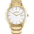 Jacques Lemans Jacques Lemans Classic 1-2096F  1-2096F кварцевые мужские часы белый циферблат, браслет нержавеющая сталь — вид спереди