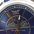Оригинальные часы Aviator Aviator Douglas MoonFlight V.1.33.0.255.4 кварцевые калибр механизма ronda 708 общий вид