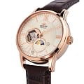 Orient Orient Sun & Moon RA-AS0009S1 (RA-AS0009S10B), sun and moon япония мужские часы на браслете кожаный боковой вид