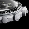 Swatch Swatch x Omega Bioceramic Moonswatch Mission To The Moon SO33M100 мужские часы черный циферблат на запястье