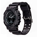 Casio GA-100-1A1 мужские часы застежка крупным планом