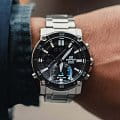 Casio Casio Edifice ECB-20DB-1A ECB, наручные мужские часы фото под углом