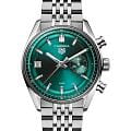 TAG Heuer TAG Heuer Carrera Chronograph CBS2211.BA0048  CBS2211.BA0048 механические женские часы зеленый циферблат, браслет нержавеющая сталь — вид спереди